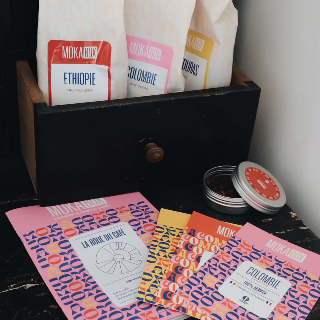 Coffret - La roue du café