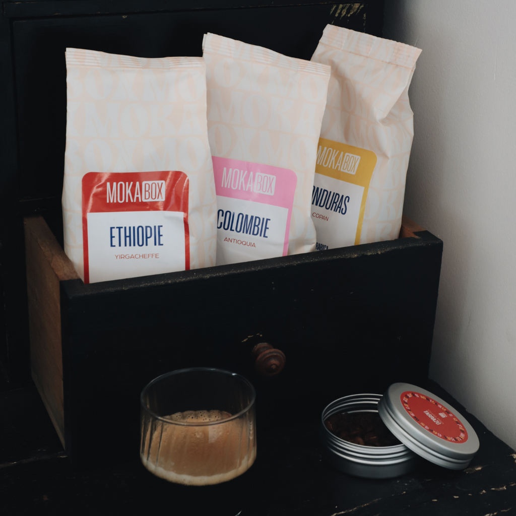 Coffret - La roue du café