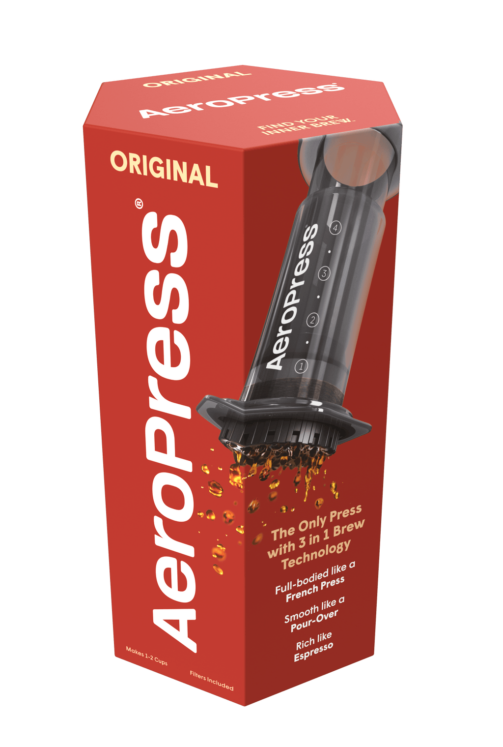 AEROPRESS - Cafetière Original +100 filtres