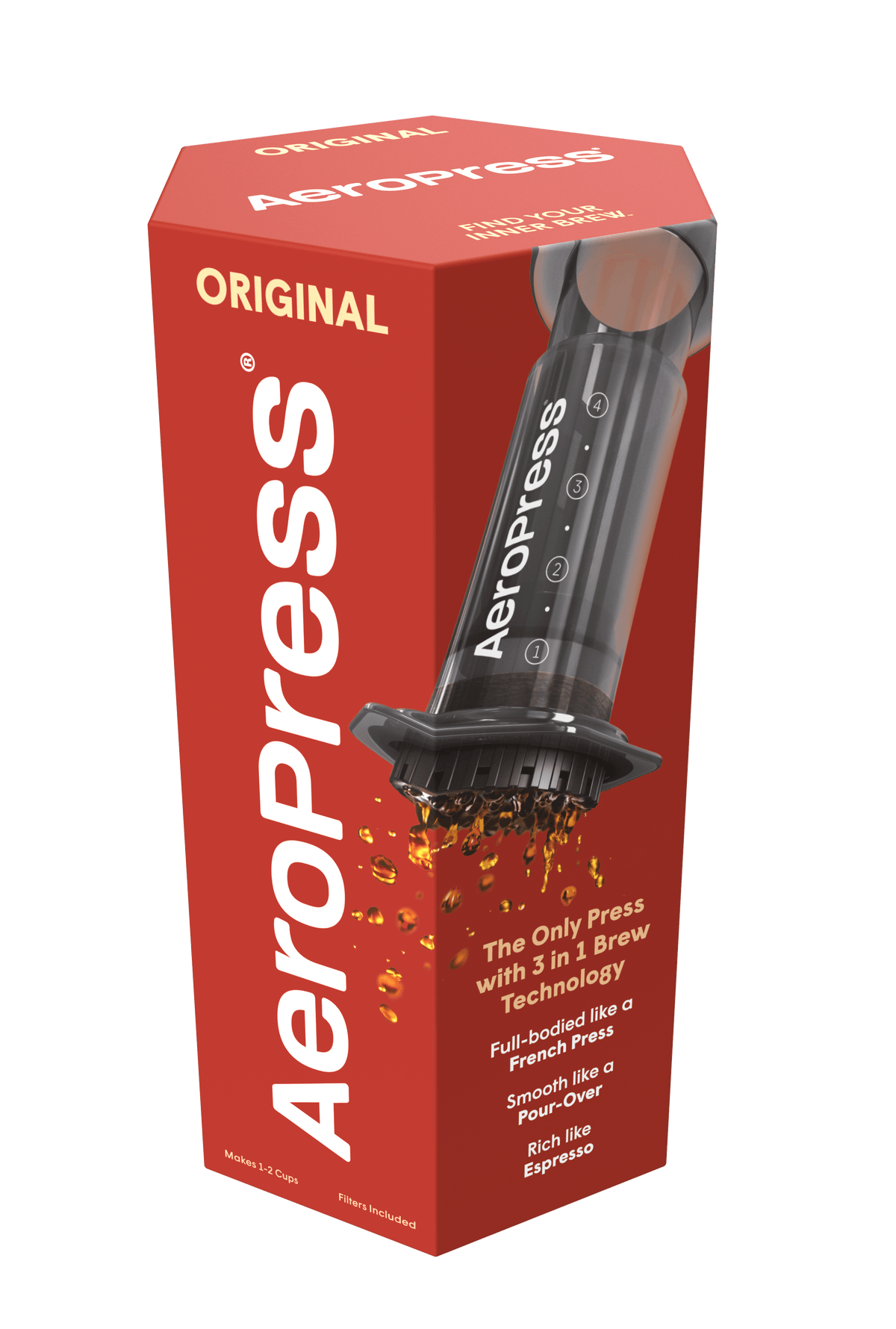 AEROPRESS - Cafetière Original +100 filtres