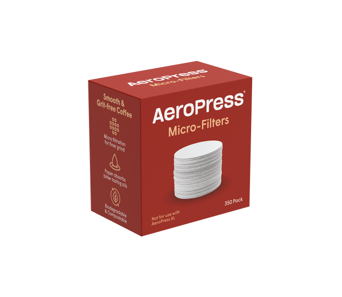 AEROPRESS - pack de 200 filtres naturels pour Aeropress Original