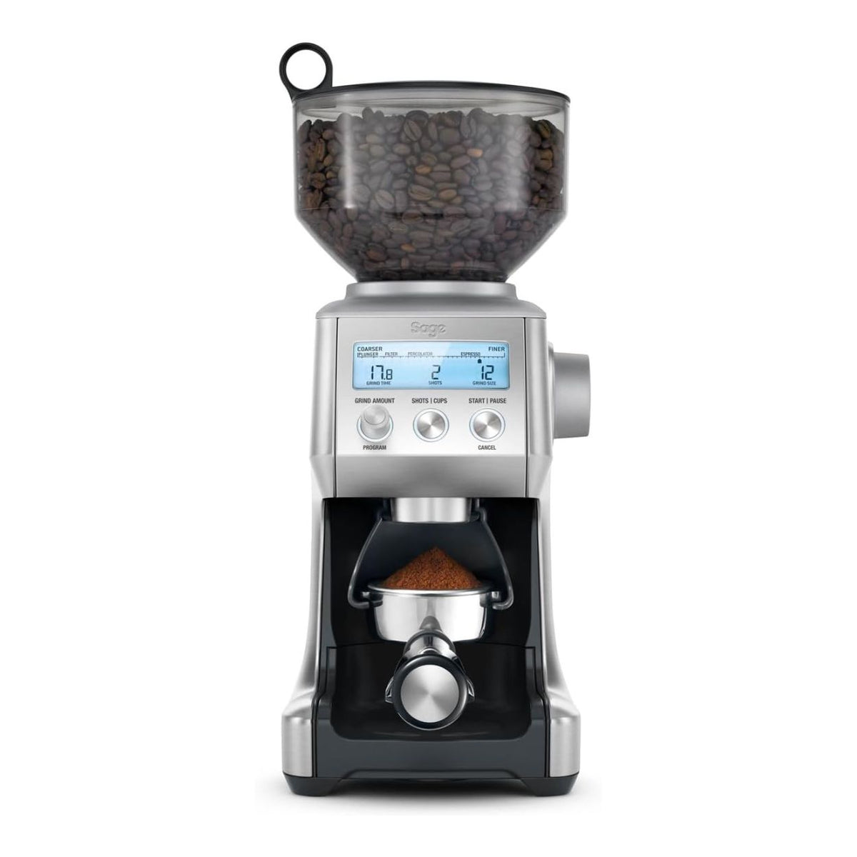 SAGE - Smart Grinder pro - Moulin à Café - Acier Inox