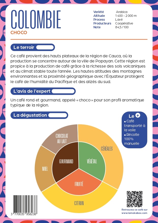 Colombie à la Voile - BIO